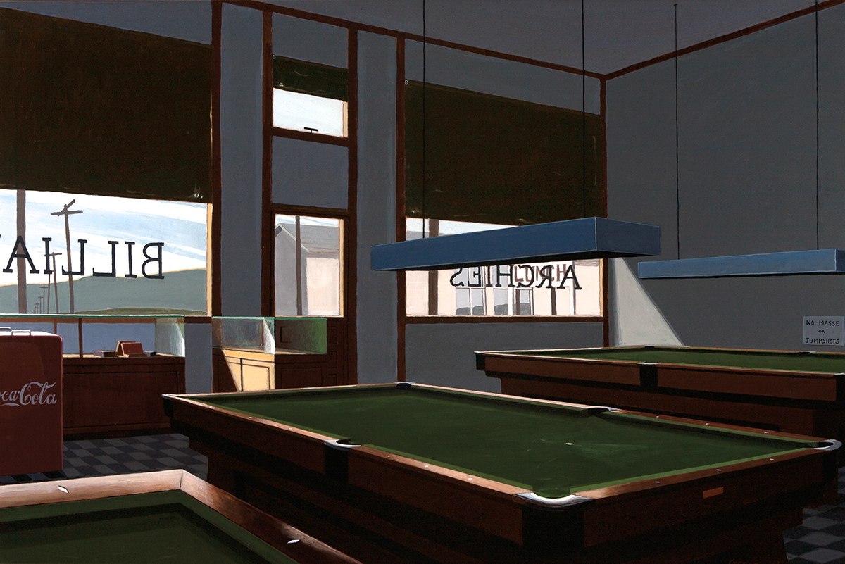 Green-Poolroom, 1977